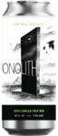 Monolith Can — Wye Hill Kitchen & Brewing, downtown Raleigh