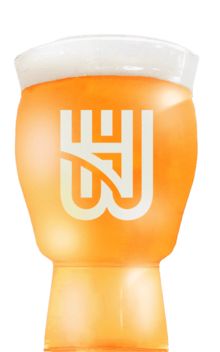 Wye Hill Brewing – Amber Beer in a Pint Glass