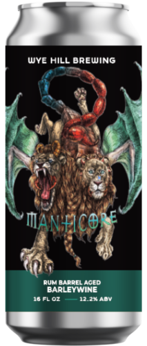 RBA Manticore Can — Wye Hill Kitchen & Brewing, downtown Raleigh