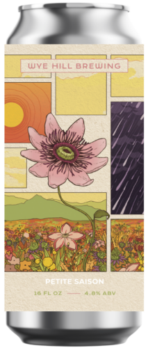 Flower Sun Rain – HQ Can Art — Wye Hill Kitchen & Brewing, downtown Raleigh