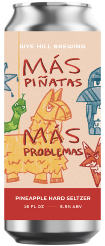Mas Pinatas HQ — Wye Hill Kitchen & Brewing, downtown Raleigh