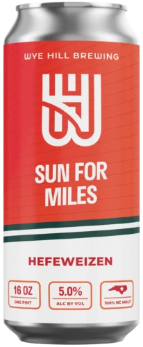 Wye Hill Brewing – Raleigh NC – Sun for Miles